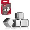 imageVacu Vin Whiskey Stones Set of 4 Stainless Steel