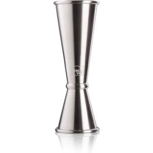 imageVacu Vin Stainless Steel Japanese Jigger  Perfect for Bartending for Mixologists and Home Bar Enthusiasts  Dishwasher SafeJapanese Jigger