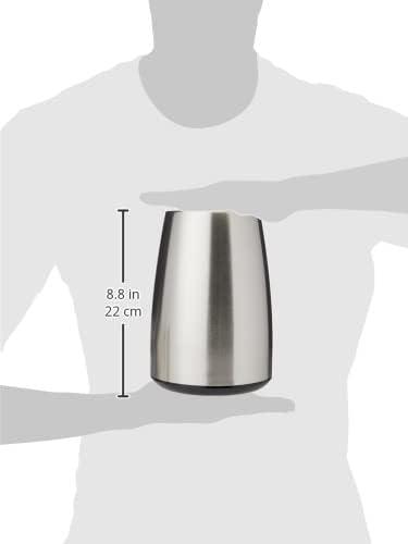 imageVacu Vin Active Cooler Wine Elegant  Reusable Wine Bottle Cooler  Stainless Steel  Wine Cooler Sleeve For Standard Size Bottles  Insulated Wine Bottle Chiller to Keep Wine ColdStainless Steel Elegant