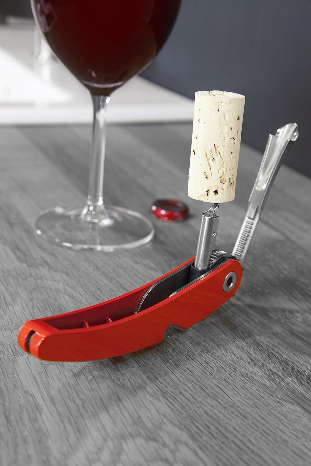 imageVacu Vin Pull Corkscrew Unique BlackRed