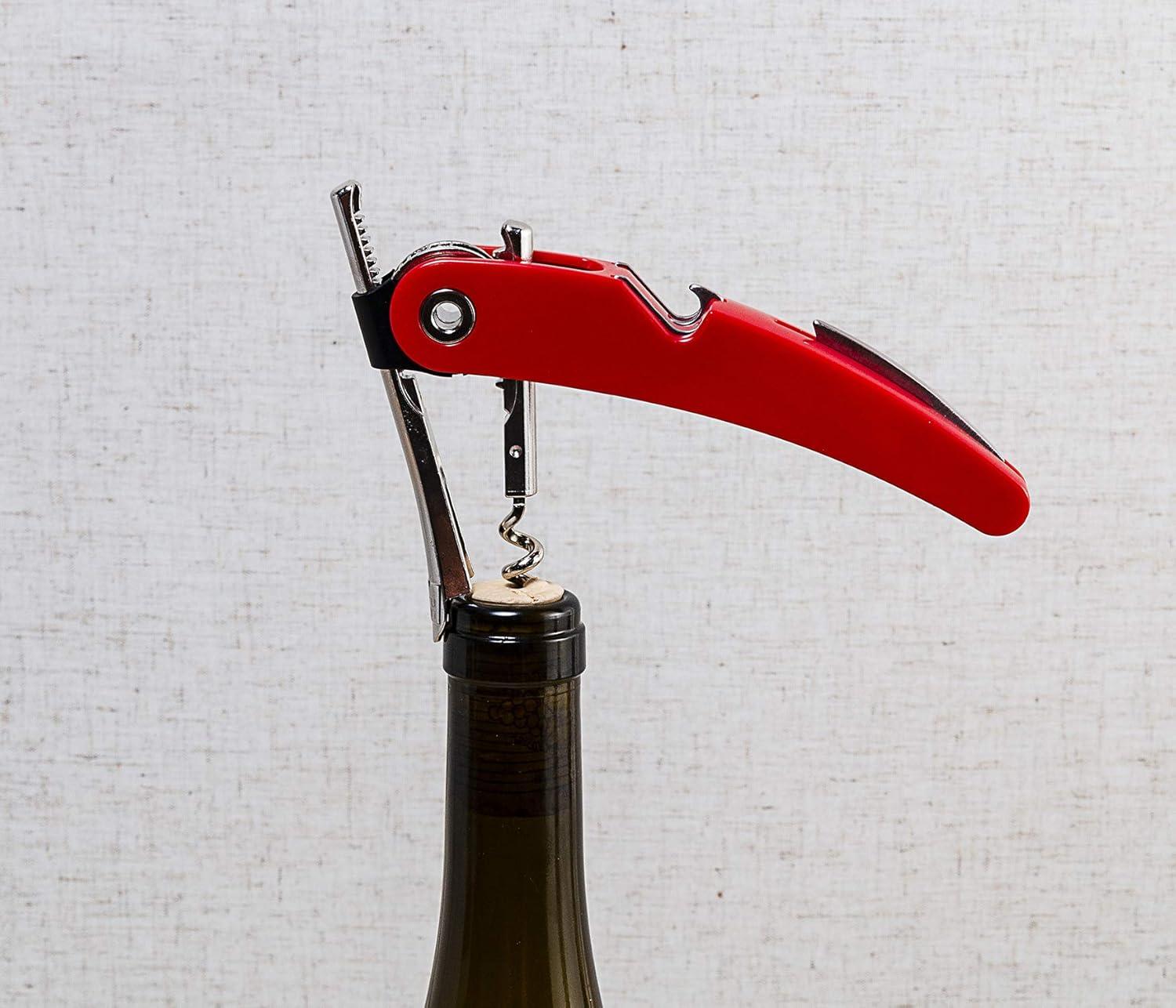 imageVacu Vin Pull Corkscrew Unique BlackRed