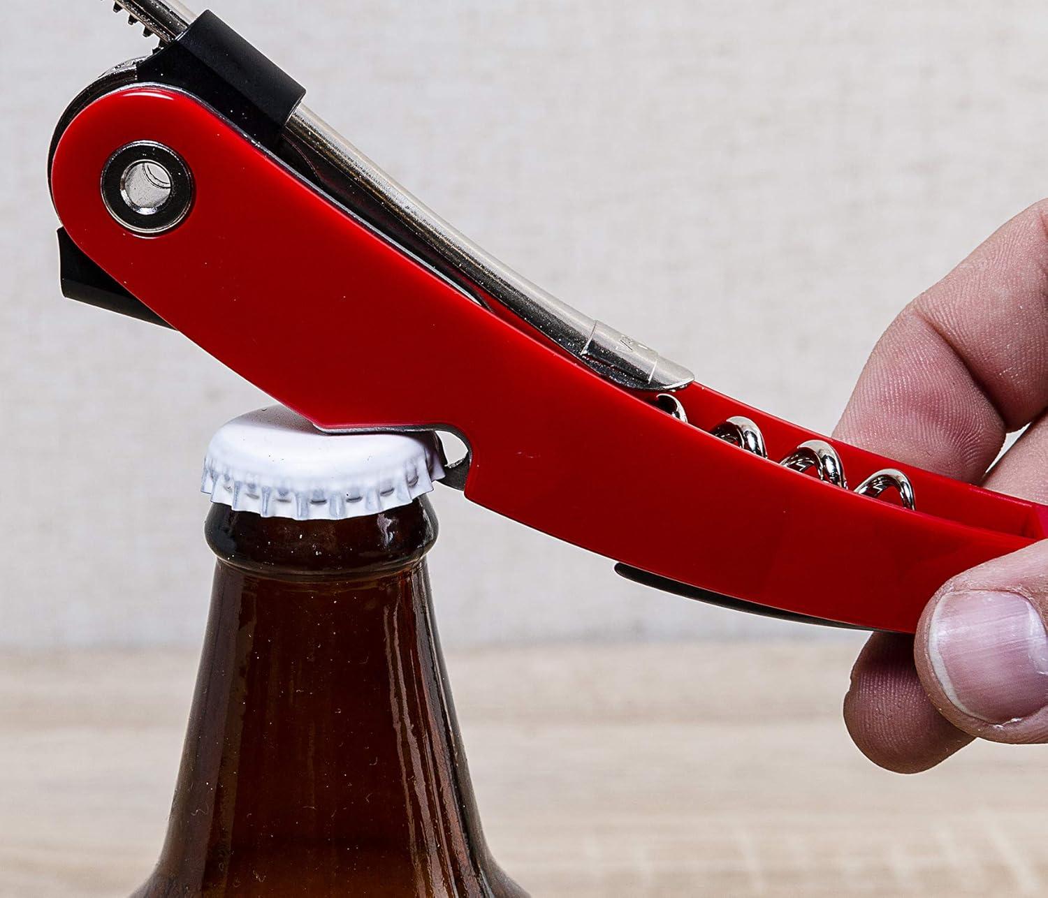 imageVacu Vin Pull Corkscrew Unique BlackRed