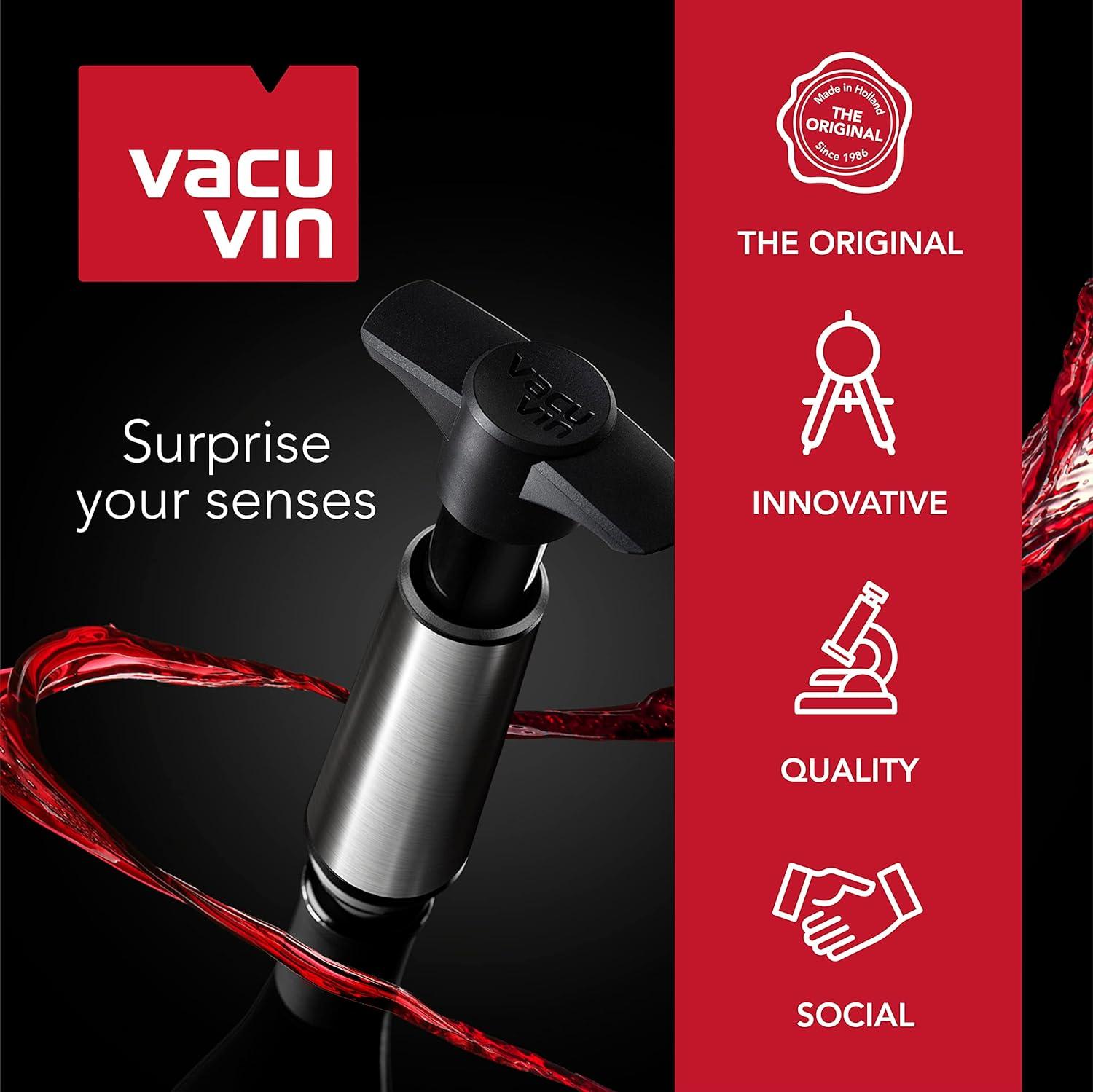 imageVacu Vin Rapid Ice Champagne Cooler  BottlePlatinum Gold
