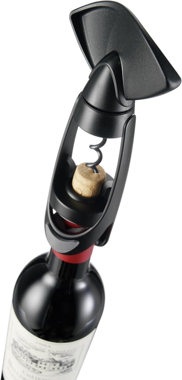imageVacu Vin Twister Corkscrew  EasyTurn Wine Opener with Comfortable Grip  Removes Corks Smoothly in One Motion  Manual Corkscrew for Natural ampamp Synthetic Corks  Durable ampamp Ergonomic DesignTwister