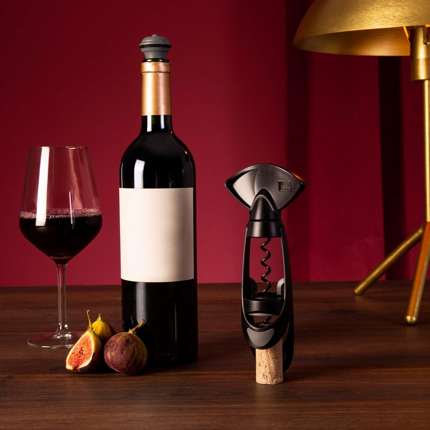 imageVacu Vin Twister Corkscrew  EasyTurn Wine Opener with Comfortable Grip  Removes Corks Smoothly in One Motion  Manual Corkscrew for Natural ampamp Synthetic Corks  Durable ampamp Ergonomic DesignTwister