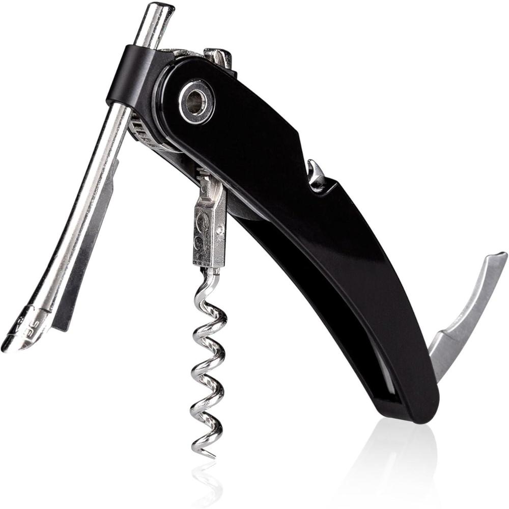 imageVacu Vin Pull Corkscrew Unique BlackBlack