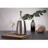 imageVacu Vin Active Cooler Wine Elegant  Reusable Wine Bottle Cooler  Stainless Steel  Wine Cooler Sleeve For Standard Size Bottles  Insulated Wine Bottle Chiller to Keep Wine ColdStainless Steel Elegant