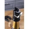 imageVacu Vin Premium Champagne Bottle Stopper ampamp Server  Preserve Bubbles for Up to a Week with Airtight Seal  Easy To Use No Spill ampamp NonDrip Pouring  Kitchen Bar Counter EssentialsBlack
