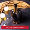 imageVacu Vin Rapid Ice Champagne Cooler  BottleBlack Bottle