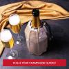 imageVacu Vin Rapid Ice Champagne Cooler  BottlePlatinum Gold