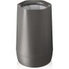 imageVacu Vin Wine Cooler Hexo  Graphite  Modern Active Wine Bottle Chiller with Removable Cooling Sleeve  Geometric Design  Reusable IceFree Cooler  Fits Standard Bottles  Tabletop Wine AccessoryGraphite Hexo