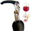 imageVacu Vin Winged Corkscrew  Classic TwoArm Wine Opener with BuiltIn Bottle Opener  Easy Cork Removal  Durable Ergonomic Wine Bottle Opener  Ideal for Home Kitchen ampamp Bar UseBlack