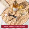 imageVacu Vin Winged Corkscrew  Classic TwoArm Wine Opener with BuiltIn Bottle Opener  Easy Cork Removal  Durable Ergonomic Wine Bottle Opener  Ideal for Home Kitchen ampamp Bar UseBlack