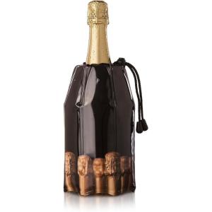 imageVacu Vin Rapid Ice Champagne Cooler  BottleBlack Bottle