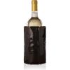 imageVacu Vin Active Cooler Wine Chiller  Reusable Flexible Wine Bottle Cooler  Black  Wine Cooler Sleeve For Standard Size Bottles  Insulated Wine Bottle Chiller to Keep Wine Cold and RefreshingBlack