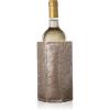 imageVacu Vin Wine Cooler Sleeve  Platinum  Flexible Rapid Wine Bottle Chiller  Reusable Ice Pack Sleeve  Elegant ampamp Portable  Fits 750ml Bottles  Keeps Wine Cold in MinutesPlatinum