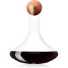 imageVacu Vin Wine Decanter  Elegant Glass Carafe for Aerating Red Wine  Enhances Flavor ampamp Aroma  EasyPour Spout  Modern Design  Dishwasher Safe Wine Aerator ampamp Serving Vessel