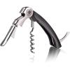 imageVacu Vin Winged Corkscrew  Classic TwoArm Wine Opener with BuiltIn Bottle Opener  Easy Cork Removal  Durable Ergonomic Wine Bottle Opener  Ideal for Home Kitchen ampamp Bar UseBlack