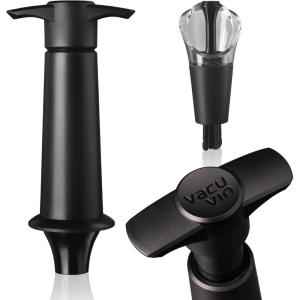 imageVacu Vin Wine Saver ampamp Server  Vacuum Pump with Bottle Stopper ampamp Pourer  Preserve Opened Bottle Freshness for Up to a Week with an Airtight Seal  Perfect for Serving and Storing