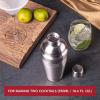 imageVacu Vin Cocktail Shaker  1 Premium Cocktail Shaker Stainless Steel with Logo  Premium Stainless Steel Bartending Tool for Mixologists and Home Bar Enthusiasts