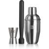 imageVacu Vin Cocktail Set  3Piece Bar in a Box Starter Kit  Includes Muddler Jigger ampamp Recipe Guide  Compact Home Bartending Set for Beginners  Easy Cocktail Making Kit ampamp Gift Idea