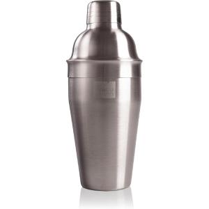 imageVacu Vin Cocktail Shaker  1 Premium Cocktail Shaker Stainless Steel with Logo  Premium Stainless Steel Bartending Tool for Mixologists and Home Bar Enthusiasts