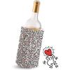 imageVacu Vin Active Cooler Wine Chiller  Reusable Flexible Wine Bottle Cooler  Black  Wine Cooler Sleeve for Standard Size Bottles  Insulated Wine Bottle Chiller to Keep Wine Cold SandKeith Haring Edition