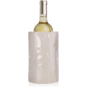 imageVacu Vin Active Cooler Wine Chiller  Reusable Flexible Wine Bottle Cooler  Black  Wine Cooler Sleeve for Standard Size Bottles  Insulated Wine Bottle Chiller to Keep Wine Cold SandSand