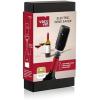 imageVacu Vin Electric Wine Saver with 2 Vacuum Bottle Stoppers  Automatic Wine Preserver Pump  Rechargeable Wine Sealer  Airtight Vacuum Seal  Keeps Wine Fresh Longer with OneTouch Operation